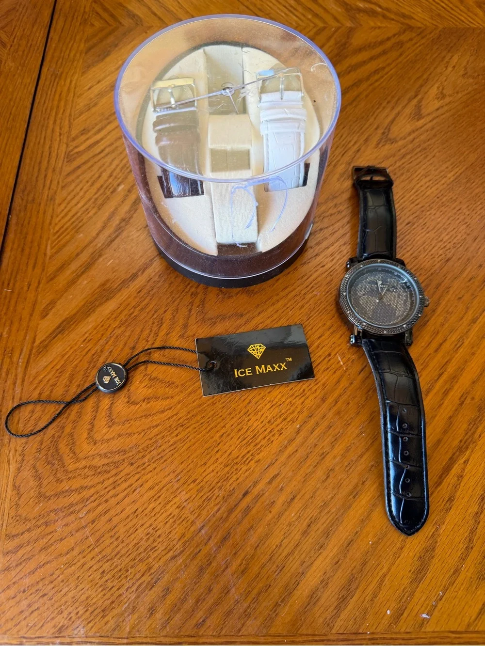Men’s Ice Maxx Diamond Bezel Watch - Like New